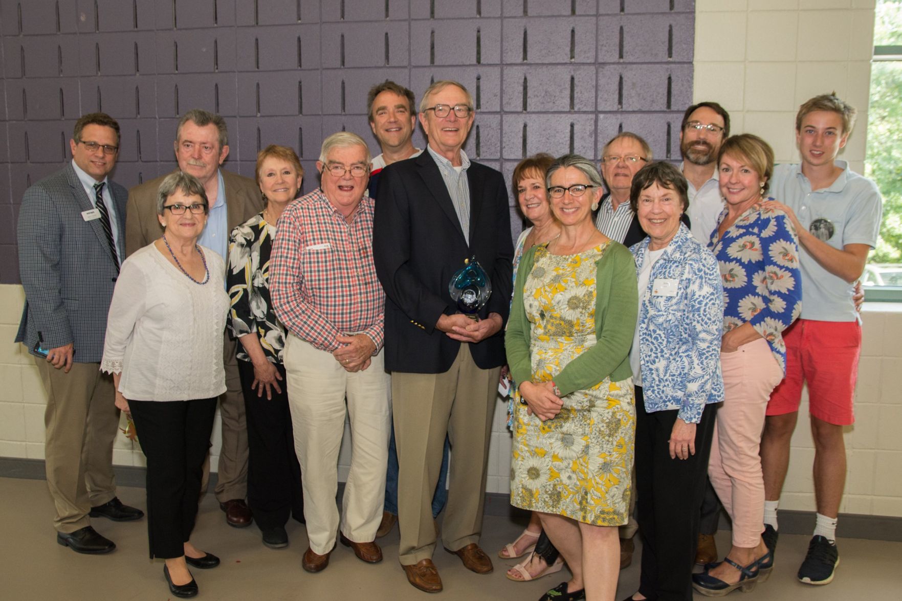 Family and friends of Harry Witte, at the Friends of Miriam Luncheon
